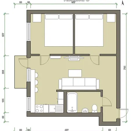 Apartment Aparton Komarovskiy Rynok *
